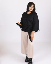 Culottes pellavahousut, Sandshell