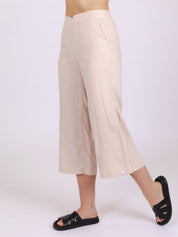 Culottes pellavahousut, Sandshell