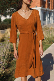 Vera Dress, Golden Leo