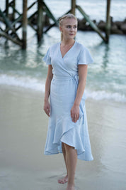 Annika Dress, Sky Blue