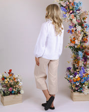 Paloma Blouse, Coconut Milk