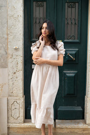 Astrid Dress, Sandshell