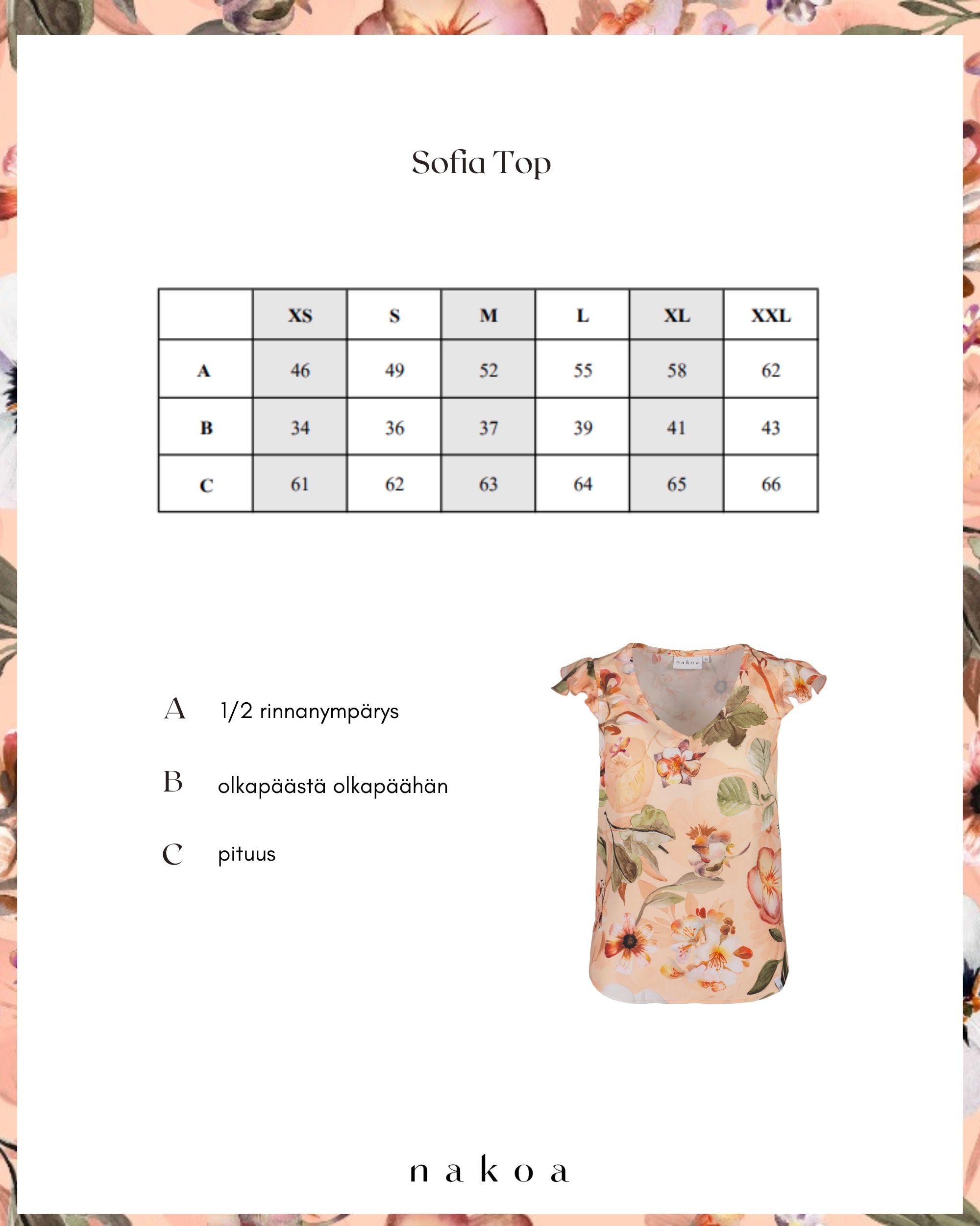 Sofia Top, Siesta