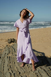 Annika Dress, Lupine