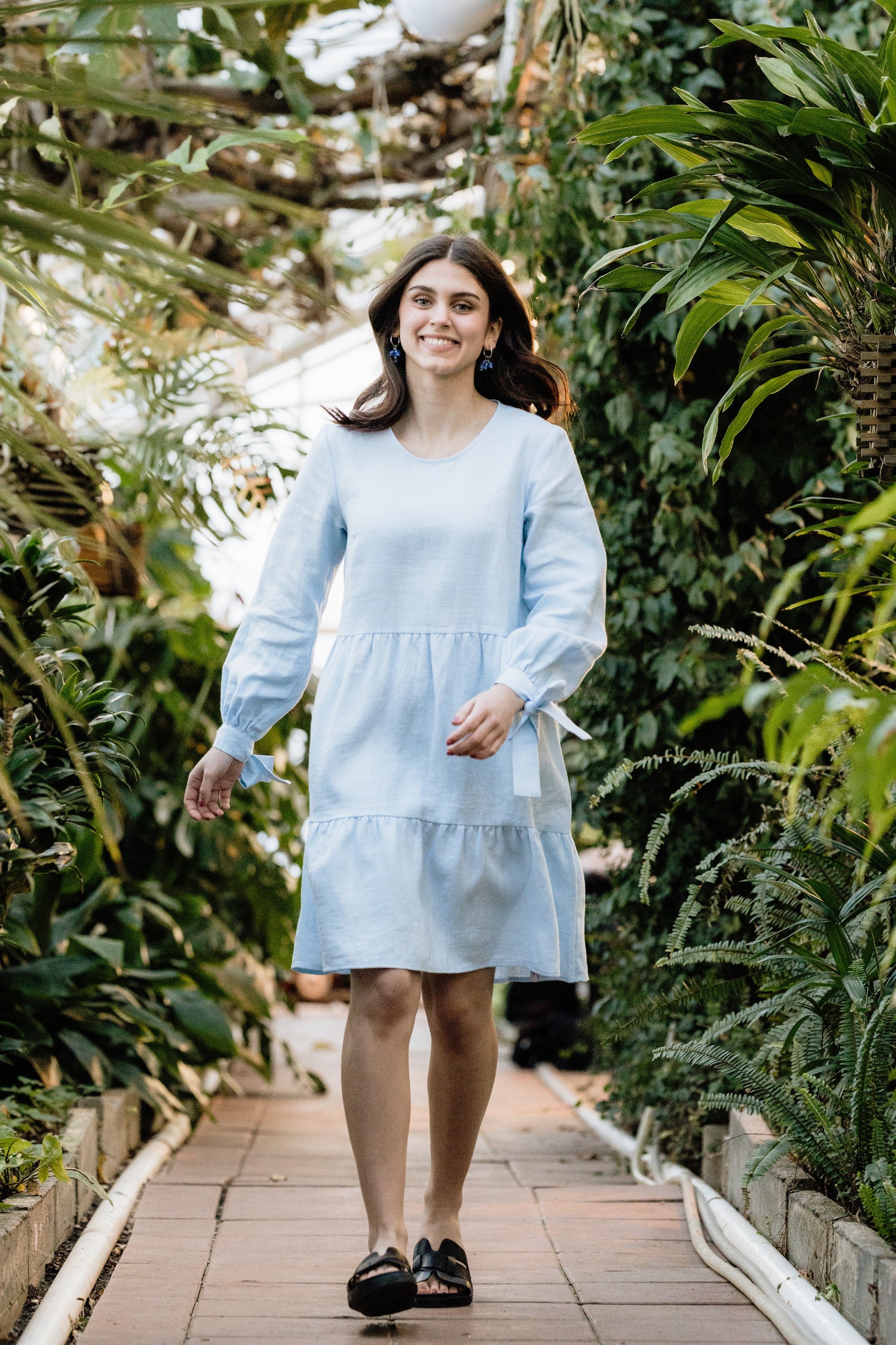 Hailey Dress, Sky Blue
