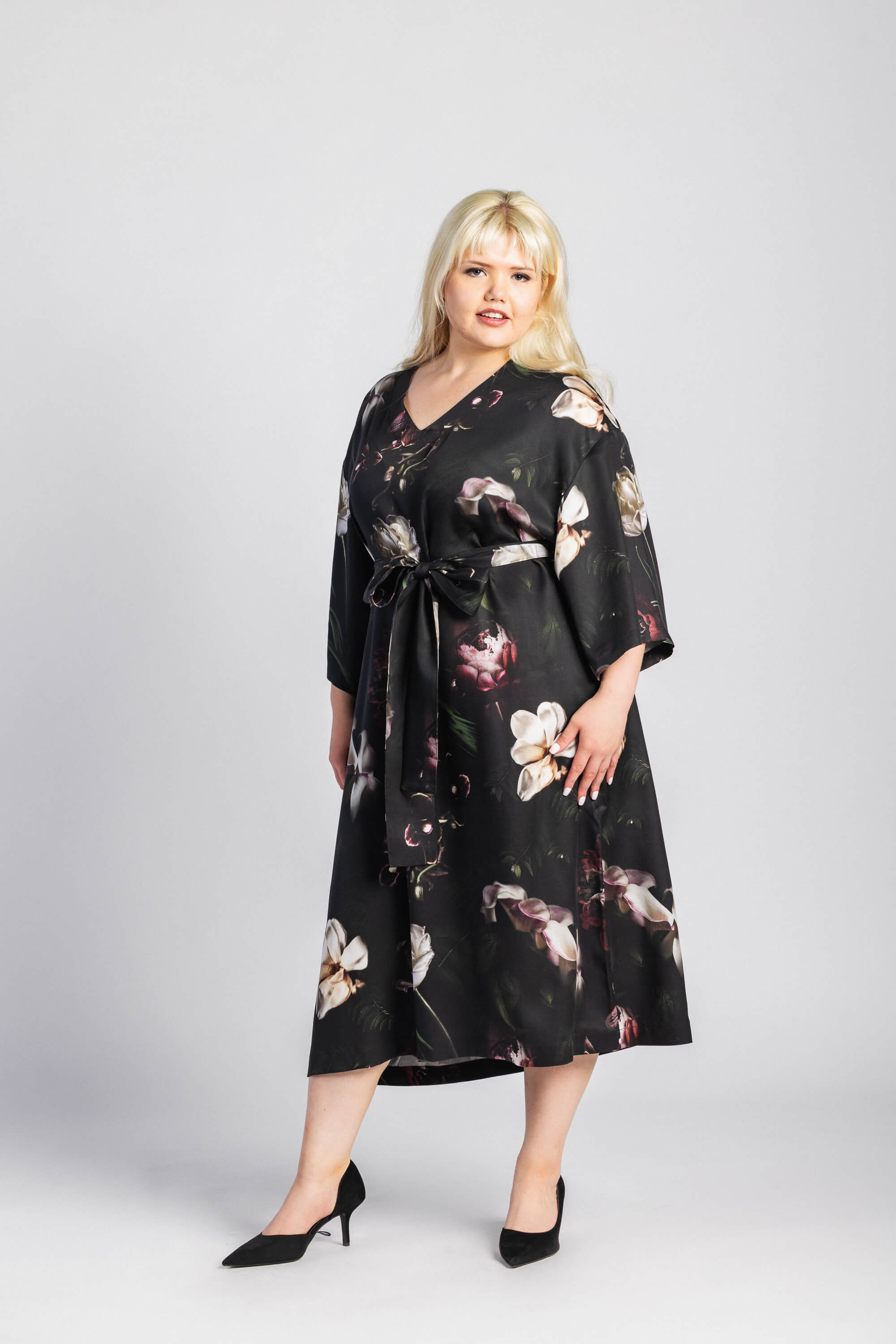 Stella Dress, Noir