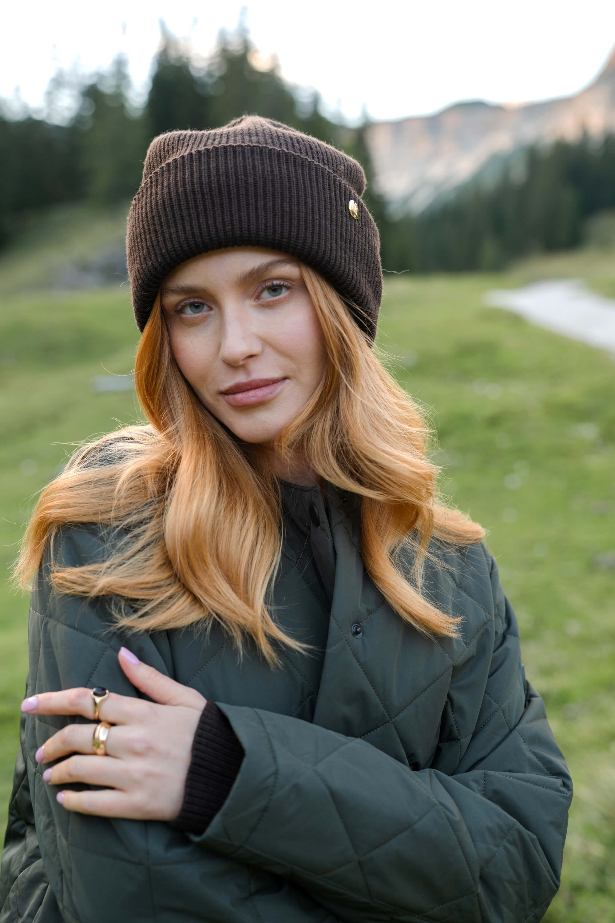 Merino Beanie, Espresso