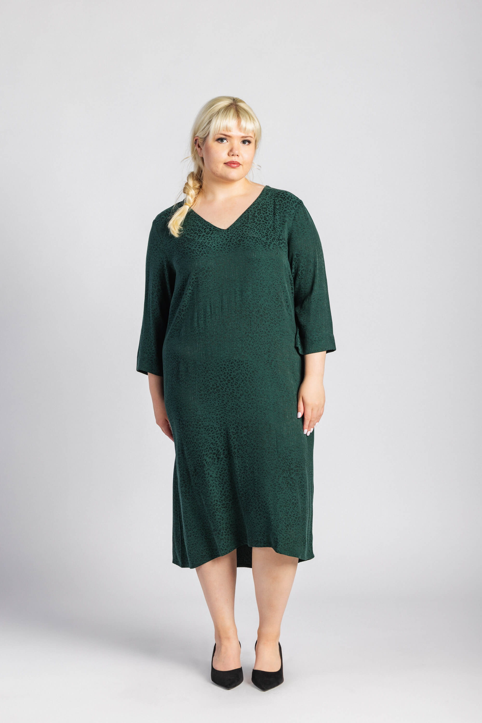 Vera Dress, Emerald