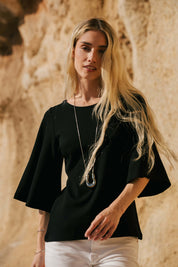 Vivienne Blouse, Black