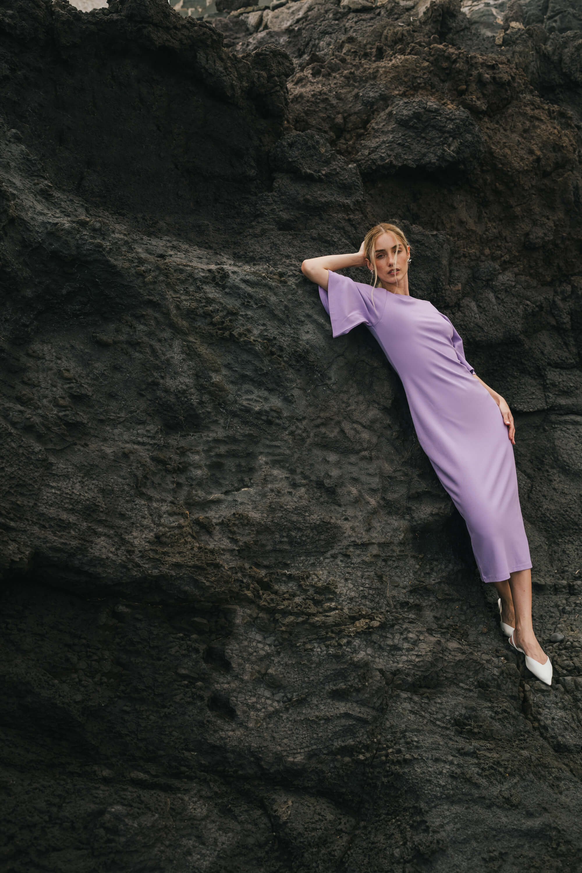 Vivienne Dress, Crocus Petal