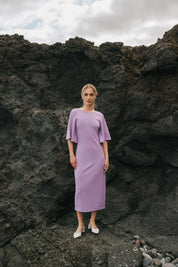 Vivienne Dress, Crocus Petal
