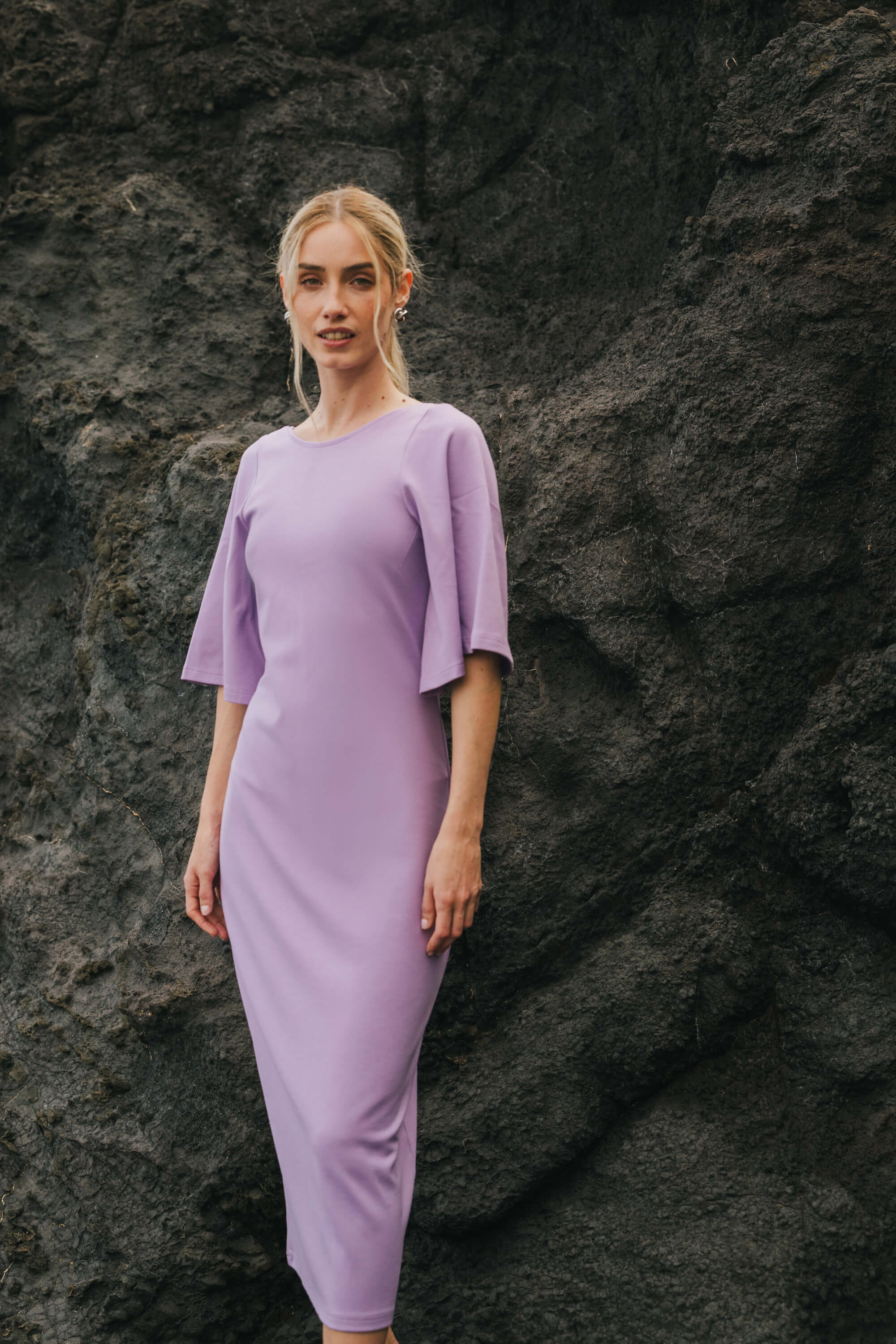 Vivienne Dress, Crocus Petal