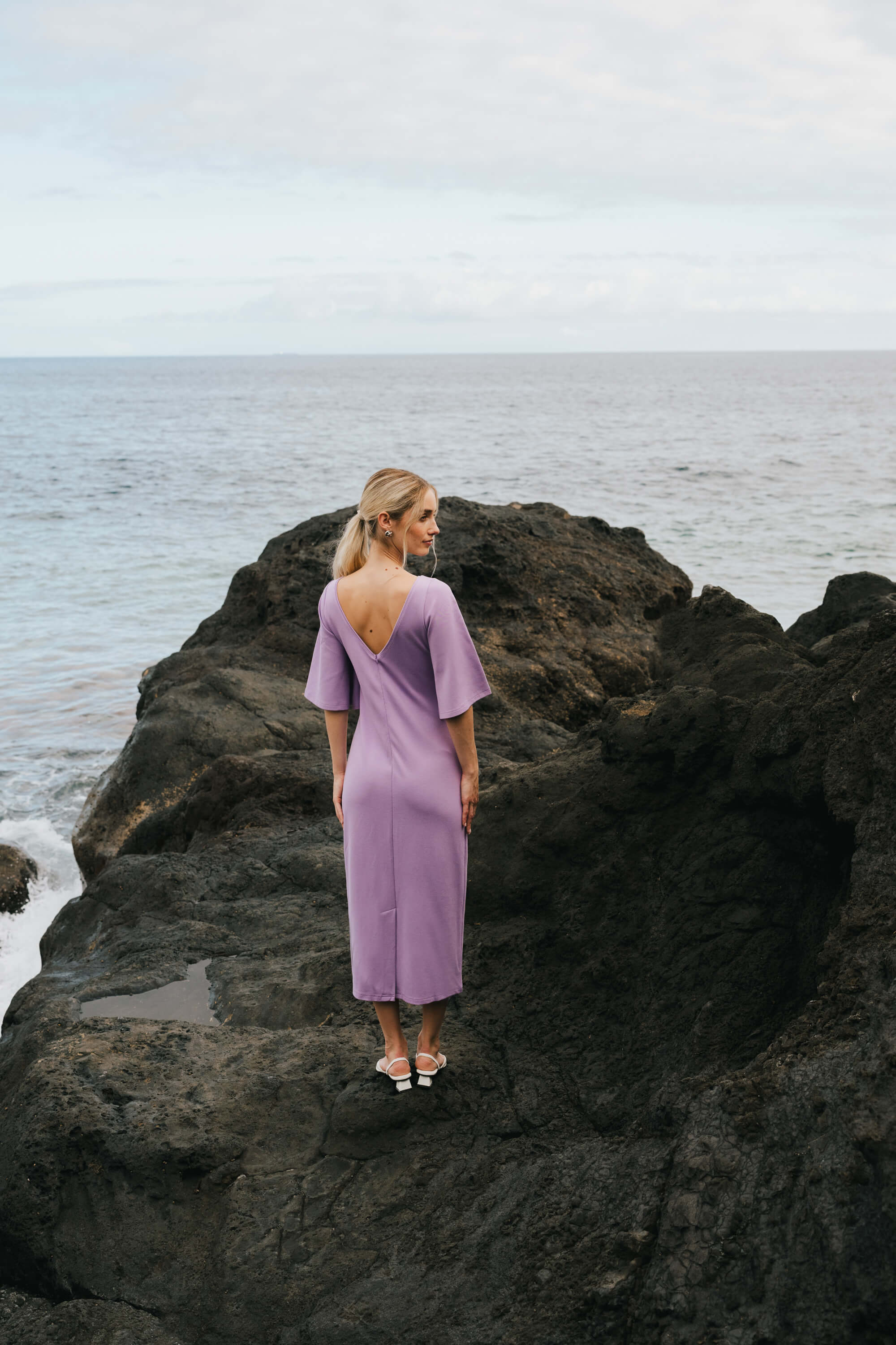 Vivienne Dress, Crocus Petal