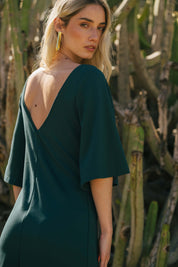 Vivienne Dress, Dark Green