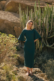 Vivienne Dress, Dark Green